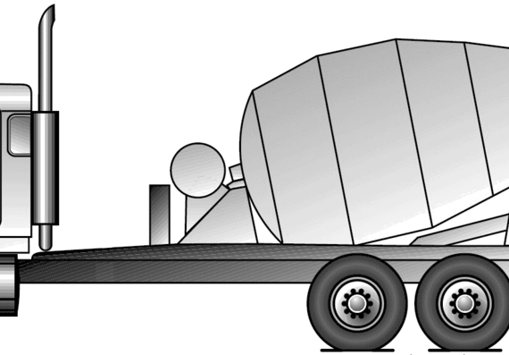 Kenworth W900S truck (2008) - drawings, dimensions, pictures