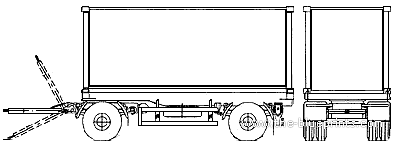 Truck KrAZ-A181K2 Trailer (2007) - drawings, dimensions, pictures