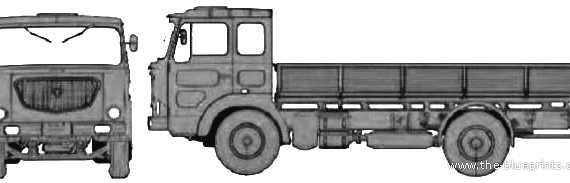 Lancia Esagamma E LWB truck - drawings, dimensions, pictures