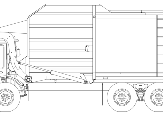 Leach Starlight truck - drawings, dimensions, pictures