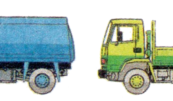 Leyland Comet truck (1986) - drawings, dimensions, pictures