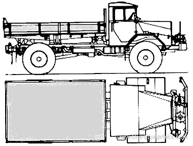 Truck MAN 630 L2 AE 5t - drawings, dimensions, figures