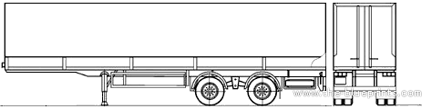 MAZ 4938662-025 Trailer truck (2007) - drawings, dimensions, pictures