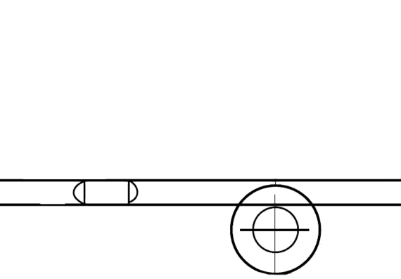 Грузовик Mack MR600P (2005) - чертежи, габариты, рисунки