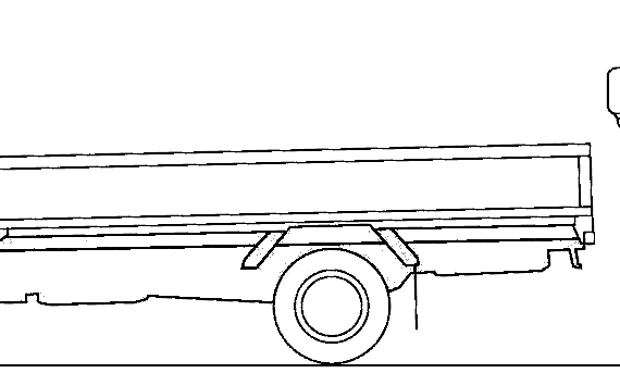 Mazda Titan Flat Bed 1t M truck (2010) - drawings, dimensions, pictures