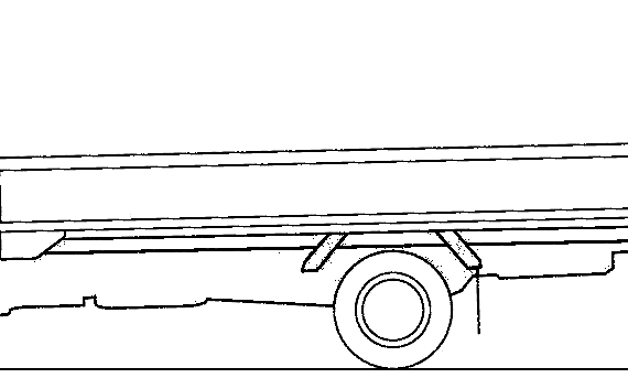 Грузовик Mazda Titan Flat Bed 3.75t L (2010) - чертежи, габариты, рисунки