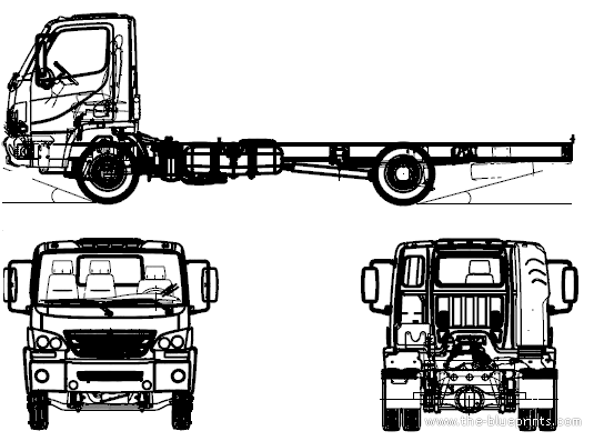 Mercedes-Benz Accelero 1016 truck (2013) - drawings, dimensions, pictures