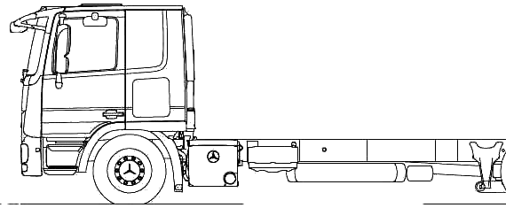 Mercedes-Benz Acrors 4x2 Car Transporter Rid truck (2010) - drawings, dimensions, pictures