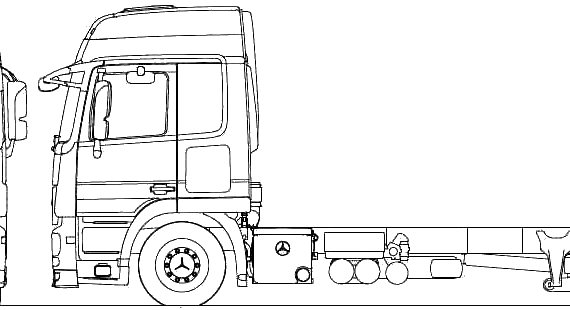 Mercedes-Benz Acrors 4x2 Midiliner Rid truck (2010) - drawings, dimensions, pictures