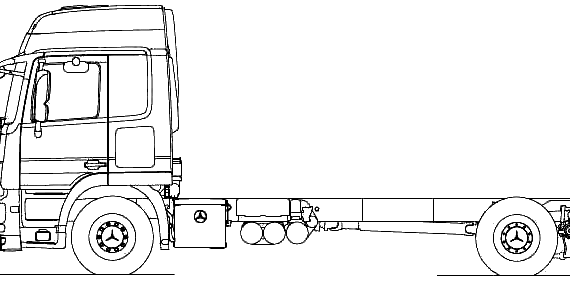 Mercedes-Benz Acrors 6x4 Rid truck (2010) - drawings, dimensions, pictures