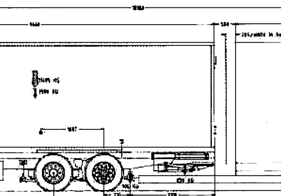 Mercedes-Benz MK truck - drawings, dimensions, pictures