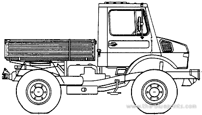 Mercedes-Benz Unimog U1000 truck (2006) - drawings, dimensions, pictures
