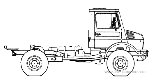 Mercedes-Benz Unimog U1350L truck (2006) - drawings, dimensions, pictures