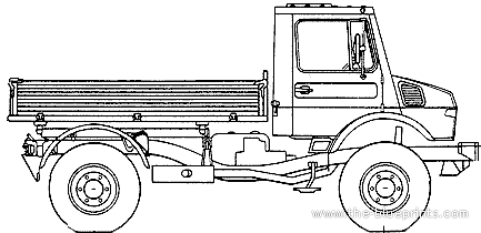 Mercedes-Benz Unimog U1450 truck (2006) - drawings, dimensions, pictures