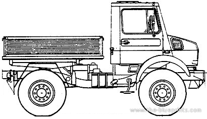 Mercedes-Benz Unimog U1800 2006a truck - drawings, dimensions, pictures