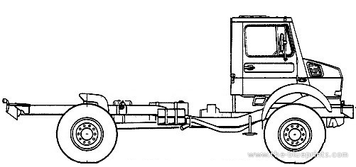 Mercedes-Benz Unimog U2150L-38 truck (2006) - drawings, dimensions, pictures