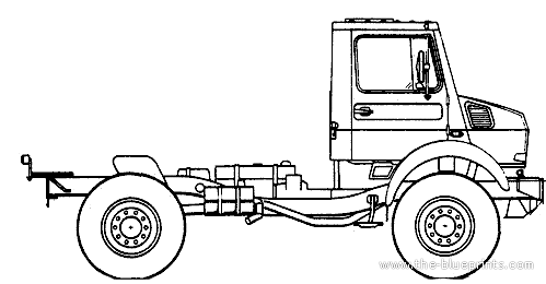Mercedes-Benz Unimog U2150L truck (2006) - drawings, dimensions, pictures