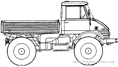 Mercedes-Benz Unimog U900 truck (2006) - drawings, dimensions, pictures