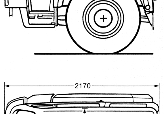 Mercedes Bence LS truck (1838) - drawings, dimensions, pictures