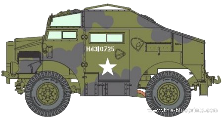 Morris Commercial C8 FWD Field Artillery Tractor Mk.III truck - drawings, dimensions, pictures