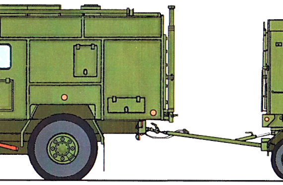 Truck OPRM-71 - drawings, dimensions, figures