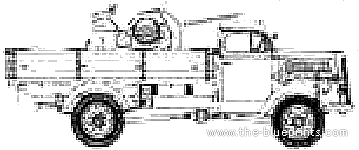 Truck Opel Blitz (1941) - drawings, dimensions, pictures