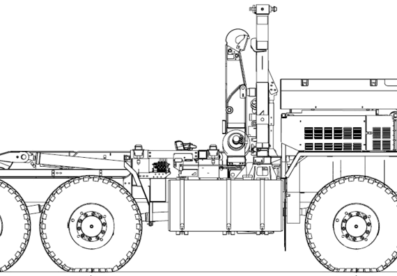 Oshkosh LVSR truck (2007) - drawings, dimensions, pictures