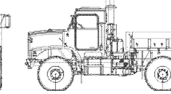 Oshkosh MTVR Mk.23 truck - drawings, dimensions, figures