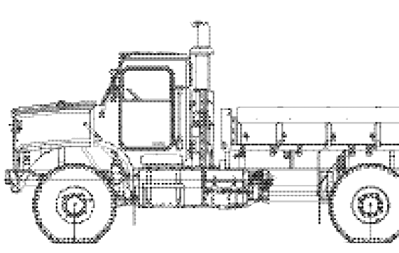Oshkosh MTVR Mk.27 truck - drawings, dimensions, figures