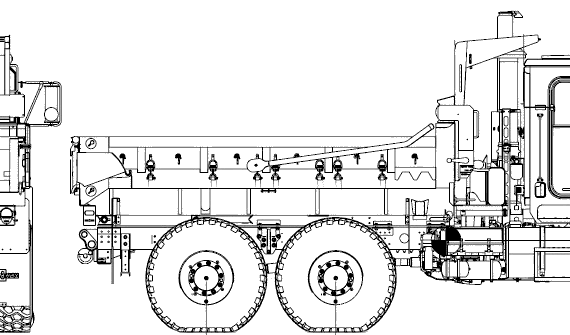 Oshkosh MTVR Mk.29 truck (2006) - drawings, dimensions, pictures