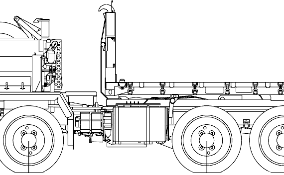 Oshkosh PLS truck (2006) - drawings, dimensions, pictures