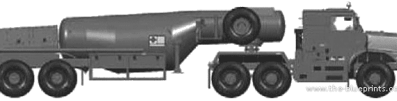 Oshkosh Wheeled Tanker truck (2007) - drawings, dimensions, pictures