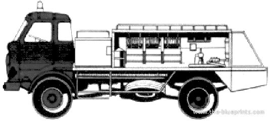 Pegaso 3041 truck - drawings, dimensions, figures