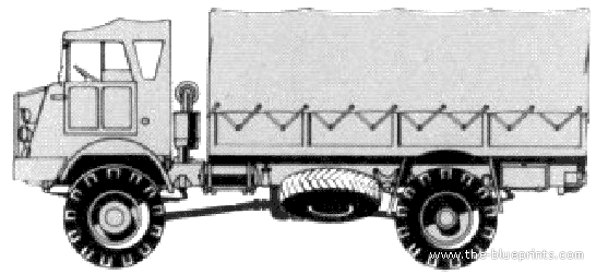 Pegaso 3045-20 truck - drawings, dimensions, figures