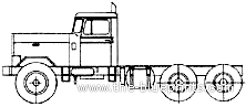Peterbilt 381 truck (1960) - drawings, dimensions, pictures
