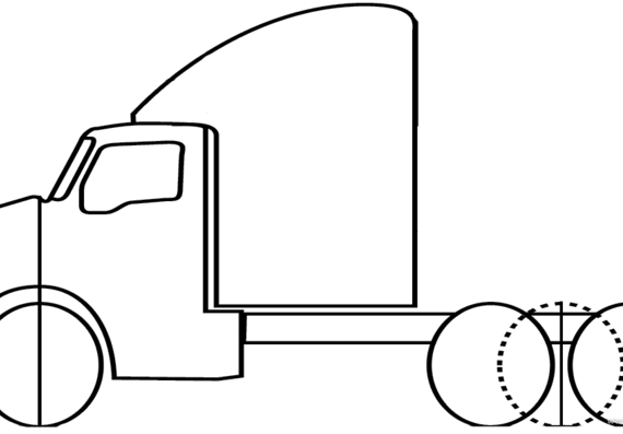 Stirling Aero Bullet Plus truck - drawings, dimensions, pictures