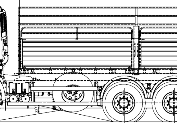 Tatra T158-8P3R33 391 2 8x8 truck (2014) - drawings, dimensions, figures