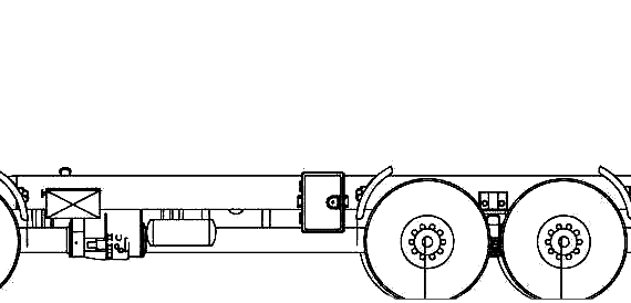 Грузовик Tatra T815-6MWR8T 39 10x10 (2007) - чертежи, габариты, рисунки