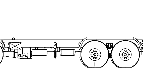 Грузовик Tatra T815-6MWR8T 45 12x12 (2007) - чертежи, габариты, рисунки
