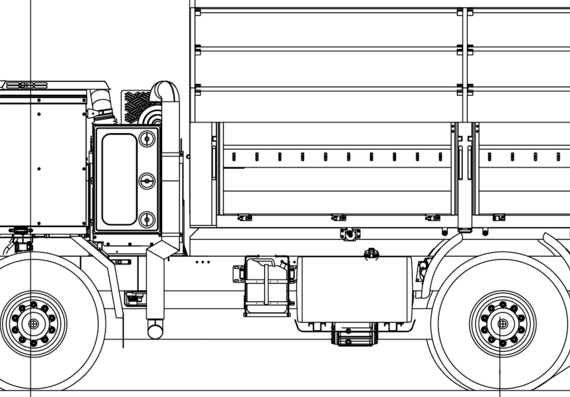 Tatra T815-780R59 19 270 4x4 truck (2014) - drawings, dimensions, figures