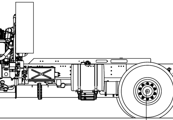 Tatra T815-790R39 29 300 6x6 truck (2014) - drawings, dimensions, figures