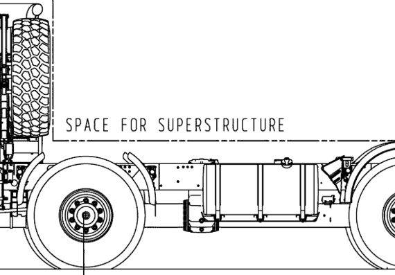 Tatra T815-790R99 38 306 8x8 truck (2014) - drawings, dimensions, figures