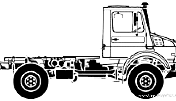 Unimog U3000 SWB truck (2008) - drawings, dimensions, figures