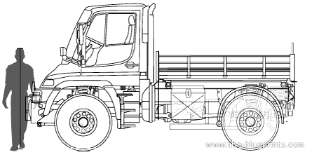 Unimog U500 truck (2005) - drawings, dimensions, pictures
