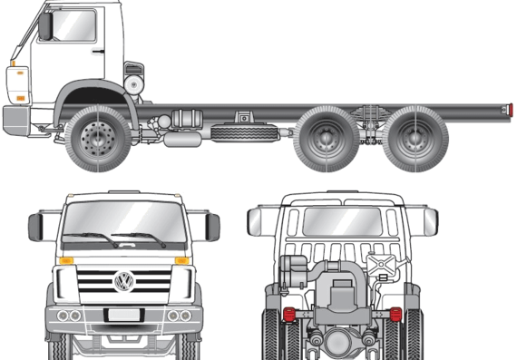 Volkswagen ARG Worker 26.260 E truck (2012) - drawings, dimensions, pictures