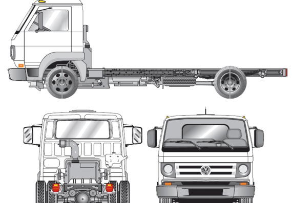 Volkswagen Delivery 8.150 E truck (2012) - drawings, dimensions, pictures