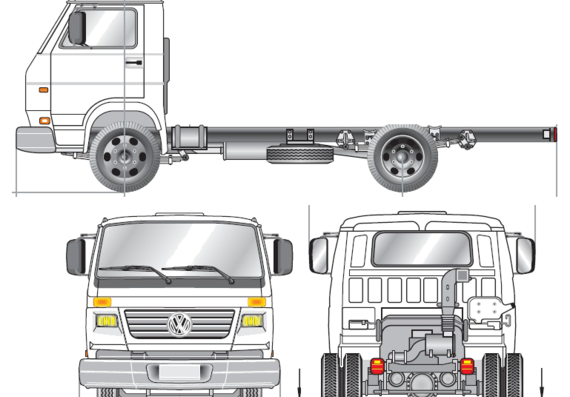 Volkswagen Worker 10.150 E truck (2012) - drawings, dimensions, pictures