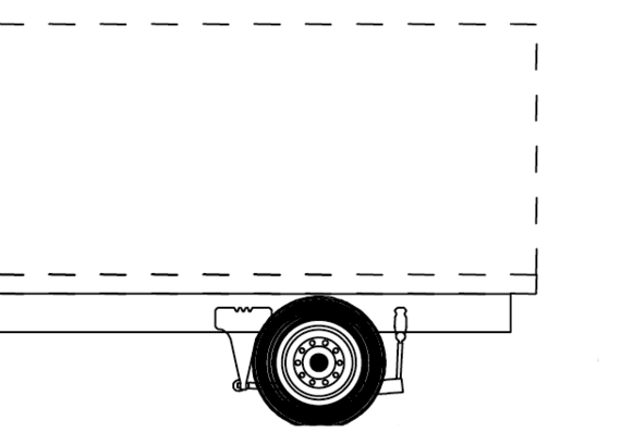 Volvo FH12 4x2 truck - drawings, dimensions, figures