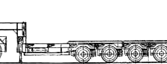 Volvo FL 12H truck - drawings, dimensions, figures