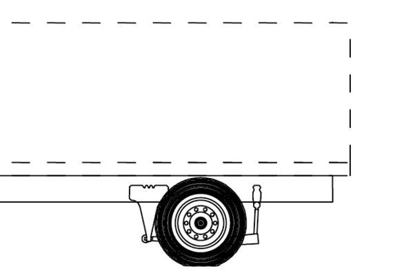 Volvo FM12 4x2 truck - drawings, dimensions, figures